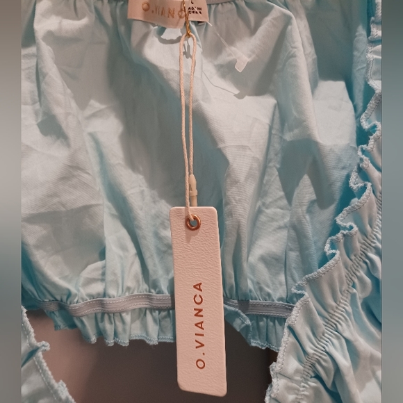 O'Vianca Blue crop top - Picture 6 of 8